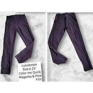 Lululemon Size 6 Color Me Quick